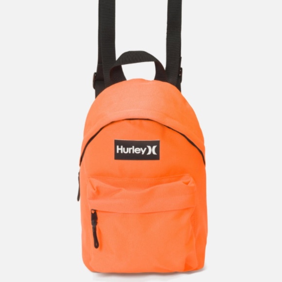 Hurley Mini Backpack in Neon Orange - Picture 1 of 4
